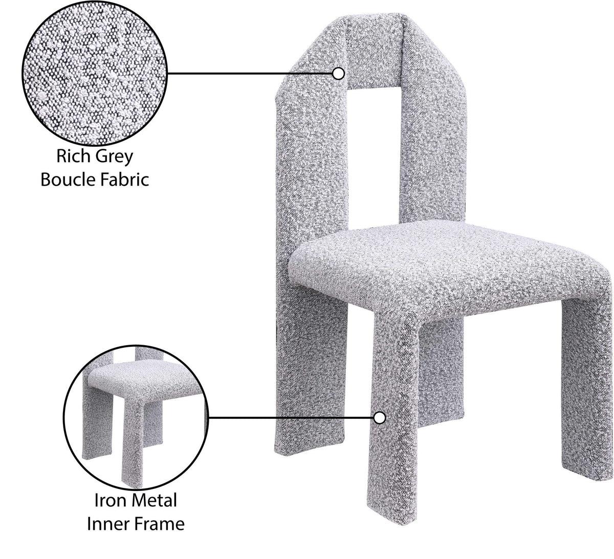 Bennett - Boucle Dining Chair (Set of 2)
