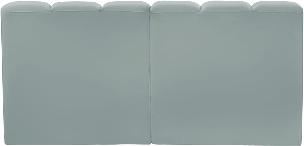 Arc - Faux Leather 2 Seats Modular Sofa