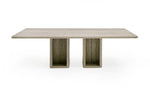 Roma - Modern Travertine Rectangular Dining Table by VIG Furniture - View 5