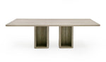 Roma - Modern Travertine Rectangular Dining Table by VIG Furniture - View 6