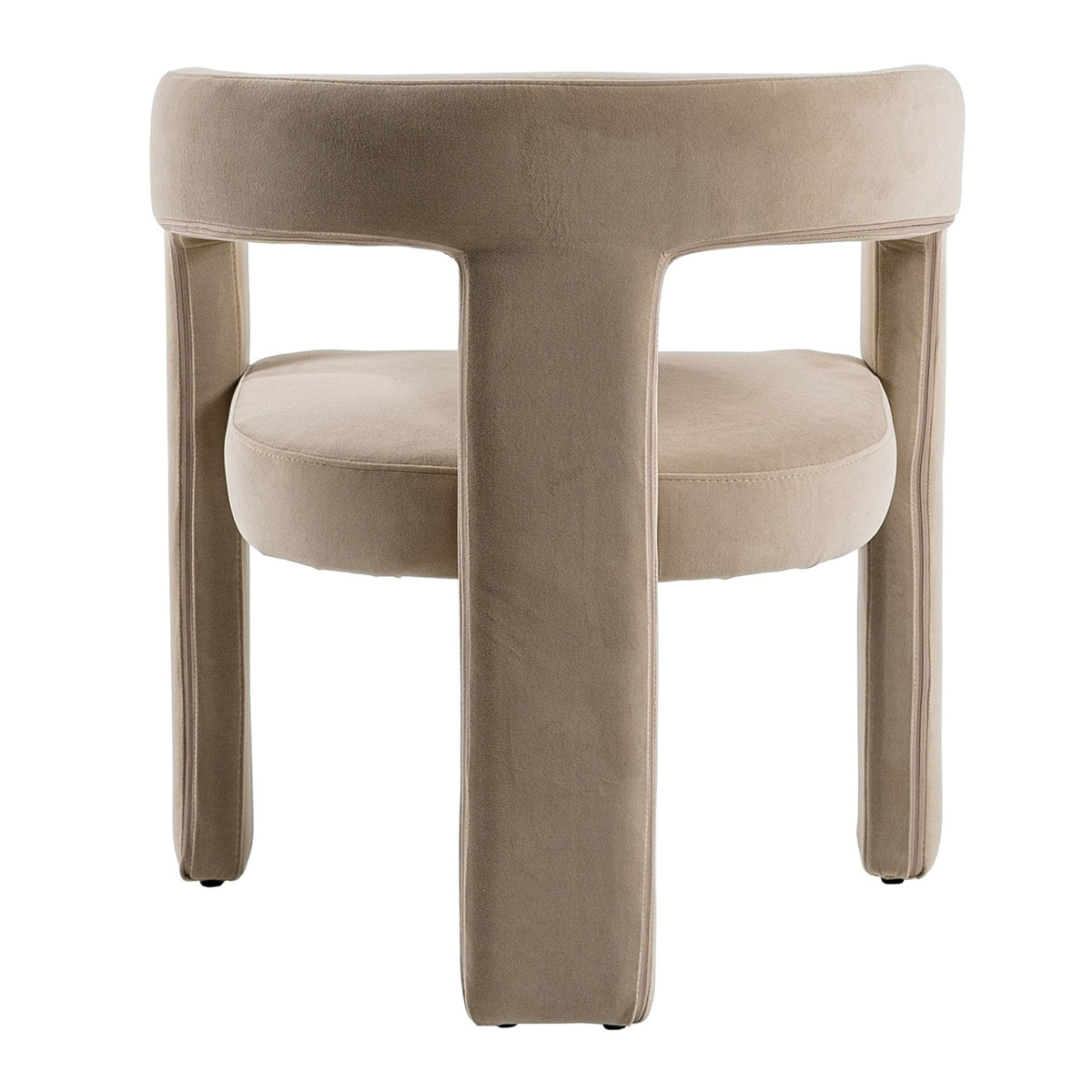 Cherish - Modern Beige Fabric Dining Chair by VIG Furniture - View 4