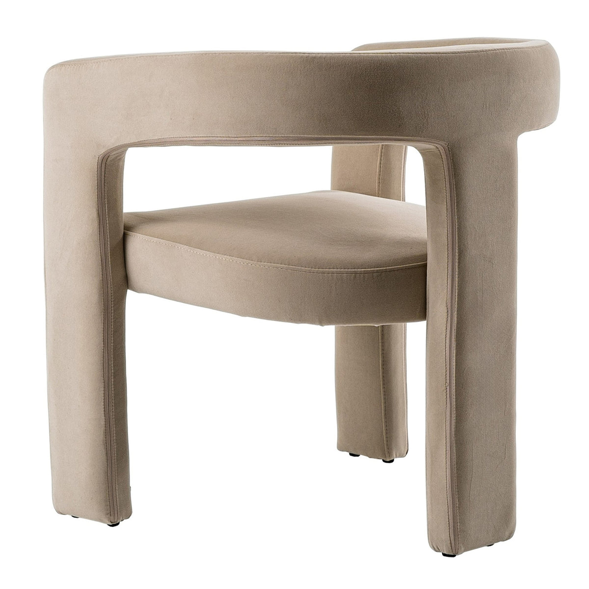 Cherish - Modern Beige Fabric Dining Chair by VIG Furniture - View 6