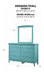 Glory Furniture - Hammond - Dresser