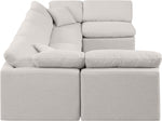 Indulge - Linen 6 Piece Modular U-Shaped Sectional