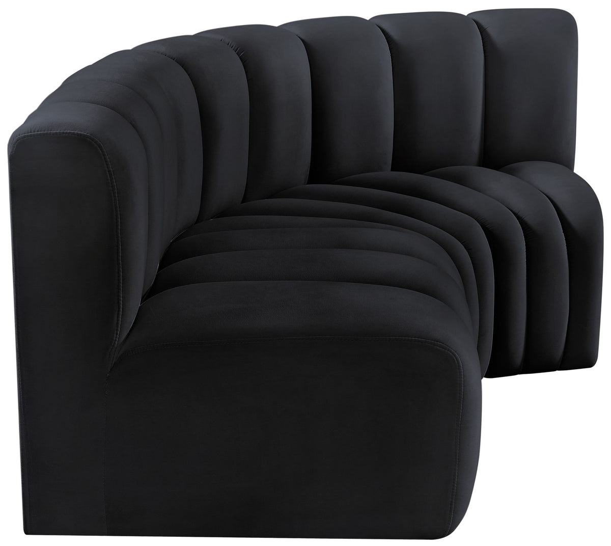Arc - Velvet 3 Piece Sofa