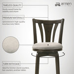 Elle - Swivel Barstool