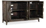 Commerce And Market - Carved Accent Chest - Dark Brown