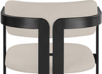 Aurum - Vegan Leather Upholstered Dining Chair (Set of 2) - Taupe