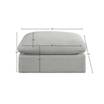 Comfy - Linen Ottoman