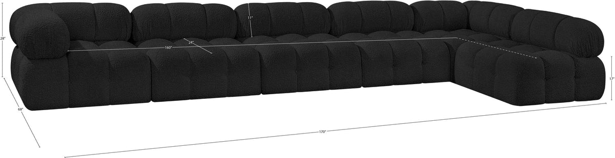 Ames - 6 Piece Modular L-Shaped Sectional