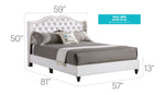 Glory Furniture - Joy - Upholstered Bed