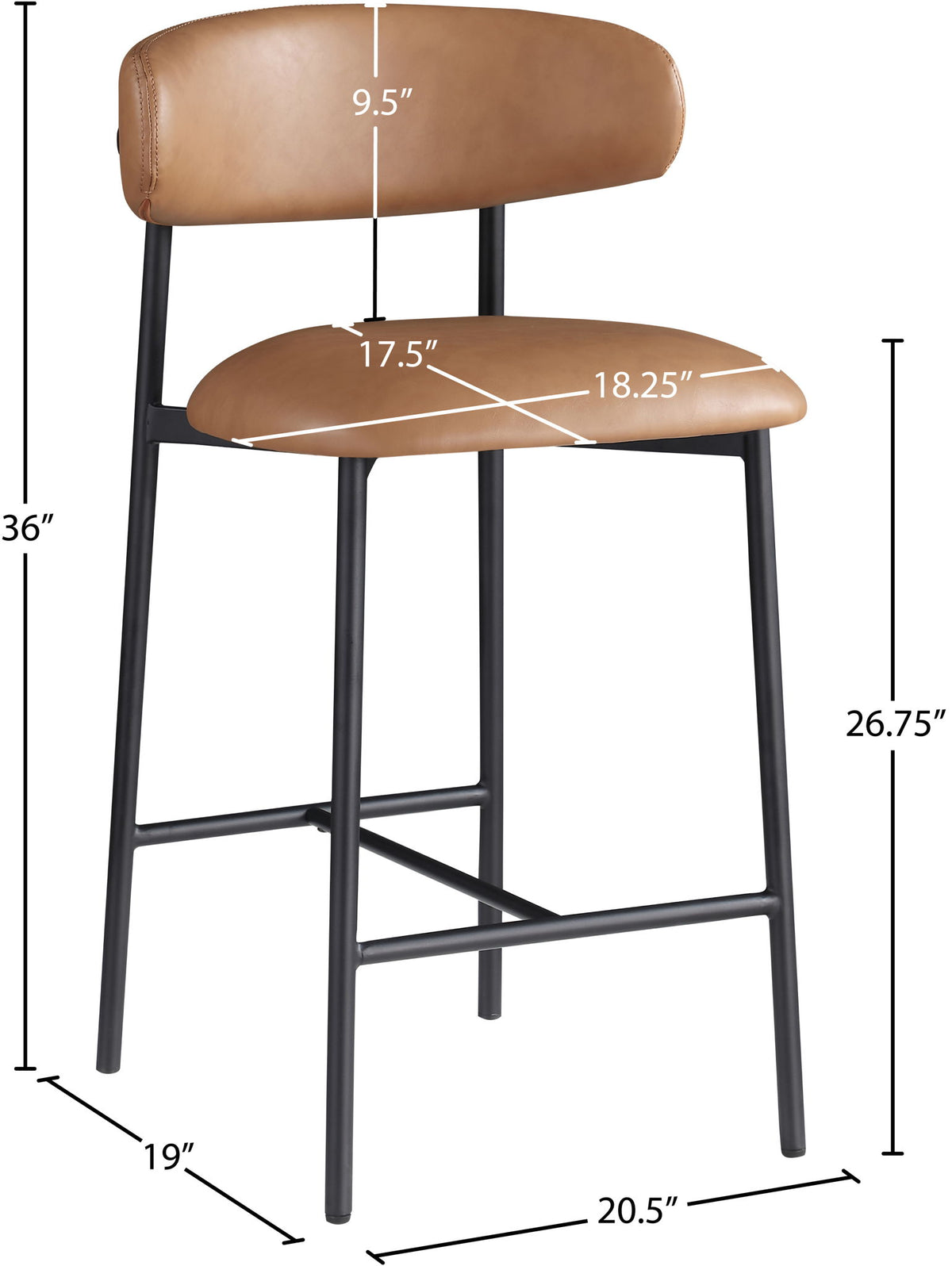 Lupita - Counter Stool (Set of 2)