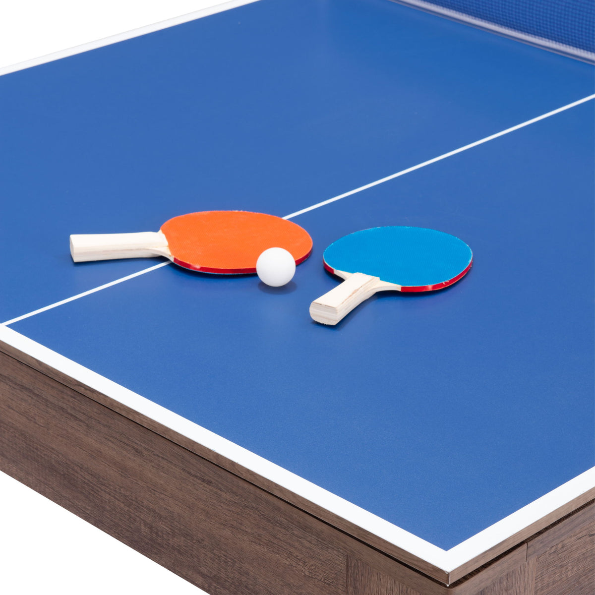 Bonkers - 3 In 1 Table With Pool Accessories - Brown