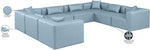 Cube - 8 Piece Modular Sectional