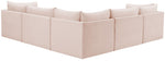 Jacob - Modular Corner Sectional 5 Piece