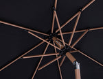 Amalfi - Patio Umbrella - White Base / Light Brown Pole