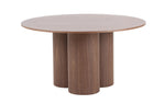 Depew - Mid-Century Modern Walnut Round Dining Table by VIG Furniture - View 5