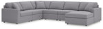 Modmax - U-Shaped Sectional - Granite