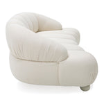 Duran - Contemporary White Fabric Loveseat Sofa by VIG Furniture - View 3