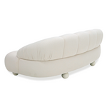 Duran - Contemporary White Fabric Loveseat Sofa by VIG Furniture - View 4
