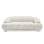 Duran - Contemporary White Fabric Loveseat Sofa by VIG Furniture - View 1