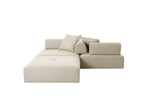 Mondo - Modern Modular Beige Fabric Armless Seat by VIG Furniture - View 14