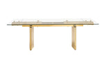 Nassim - Glam Glass Extendable Dining Table by VIG Furniture - View 10