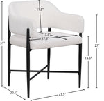 Dame - Fabric Upholstered Dining Chair (Set of 2)