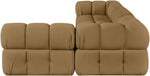 Orin - Fabric Velvet 4 Piece Modular Sectional