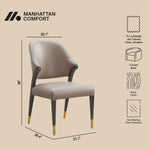 Manhattan Collette - Wood Upholstered Side Chair (Set of 2)