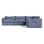 Kinsey - Modern Blue Fabric Modular Sectional Sofa-5-Piece Sectional by VIG Furniture - View 5