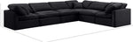 Indulge - Velvet 6 Piece Modular Corner Sectional