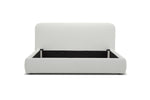 Liam - Modern Ivory Fabric Upholstered Bed by VIG Furniture - View 2