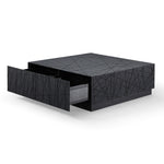 Kenda - Modern Black Oak Square Coffee Table With Storage by VIG Furniture - View 3