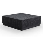 Kenda - Modern Black Oak Square Coffee Table With Storage by VIG Furniture - View 2