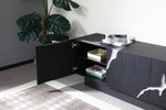 Aspen - Modern Matte Brown Ash & Silver TV Stand by VIG Furniture - View 5