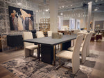 Tasha - Modern Black Ash + Brushed Gold Rectangular Dining Table by VIG Furniture - View 17