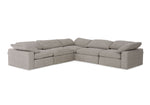 Corinth - Modern Grey Fabric Sectional Sofa with 3 Power Recliners by VIG Furniture - View 4