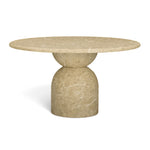 Cynthia - Indoor / Outdoor Dining Table - Light Emperador Marble