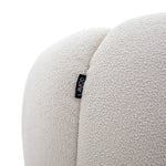 Yolonda - Modern Curved Beige Fabric Sofa by VIG Furniture - View 4