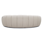 Yolonda - Modern Curved Beige Fabric Sofa by VIG Furniture - View 6