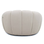 Yolonda - Modern Curved Beige Fabric Chair by VIG Furniture - View 4