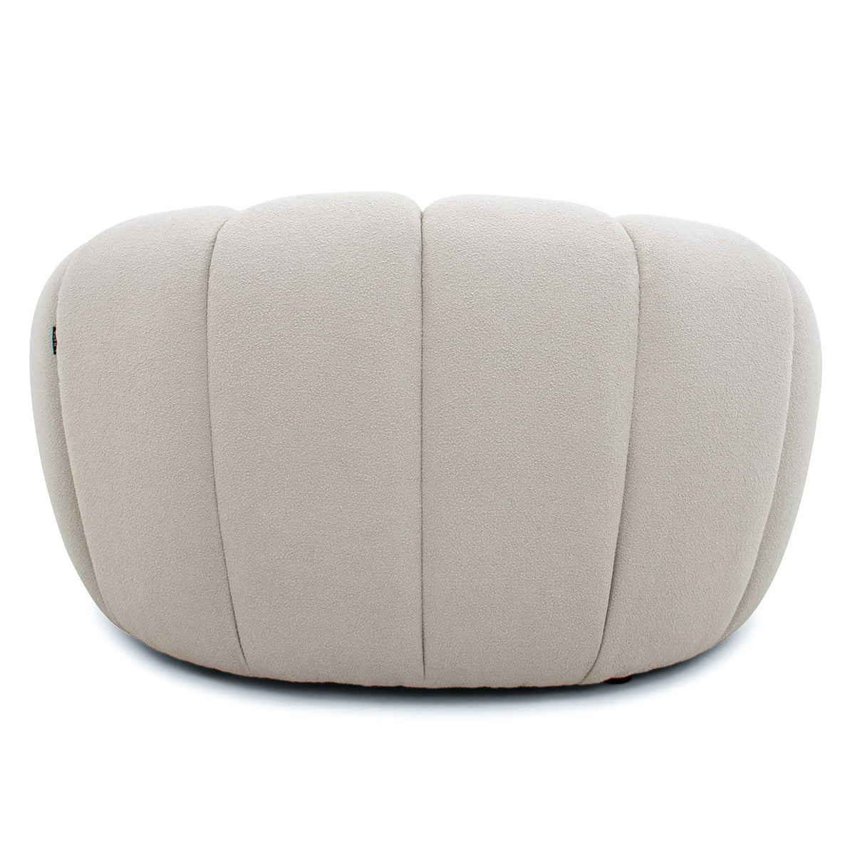 Yolonda - Modern Curved Beige Fabric Chair by VIG Furniture - View 4