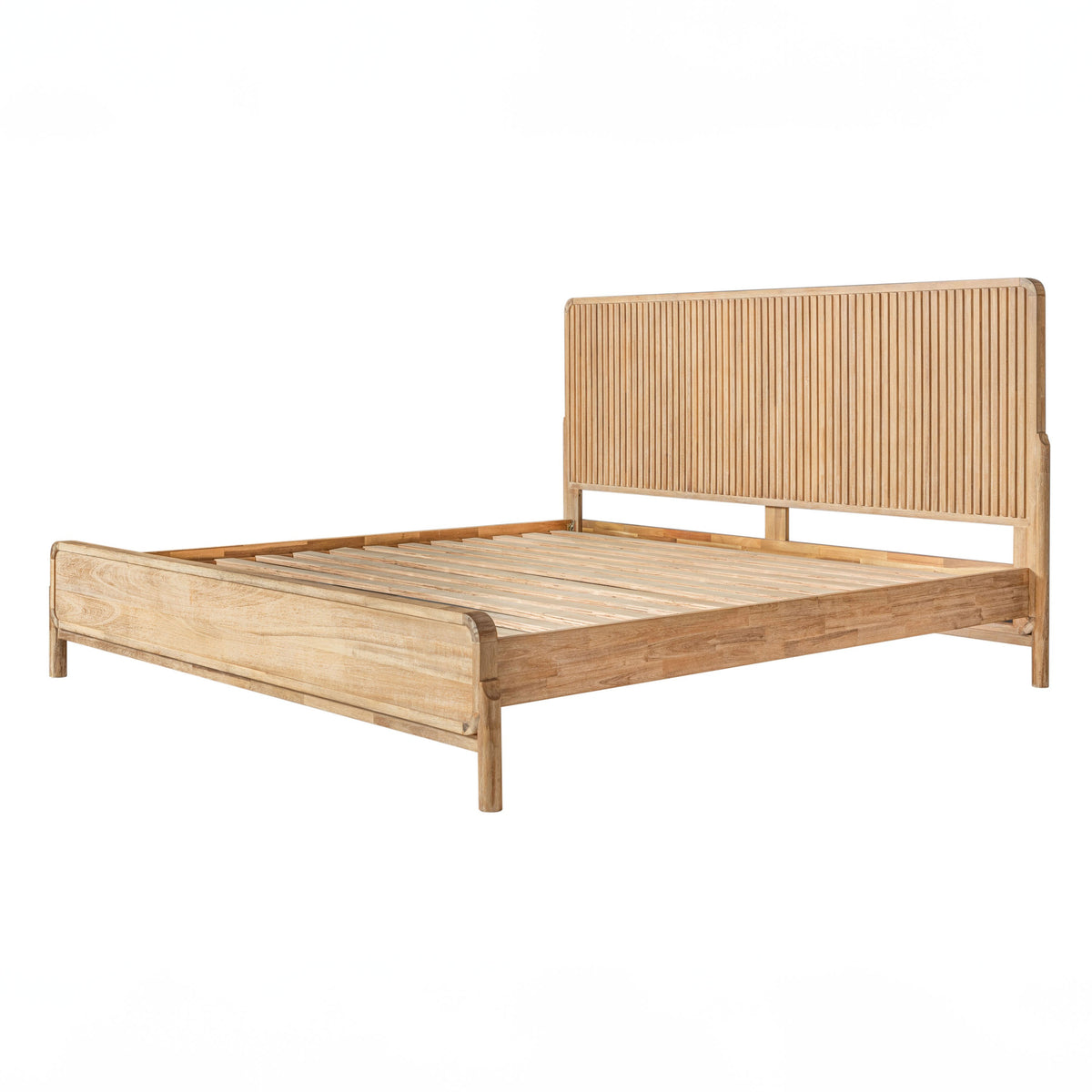 Mikala - Modern Natural Oak Bed by VIG Furniture - View 2