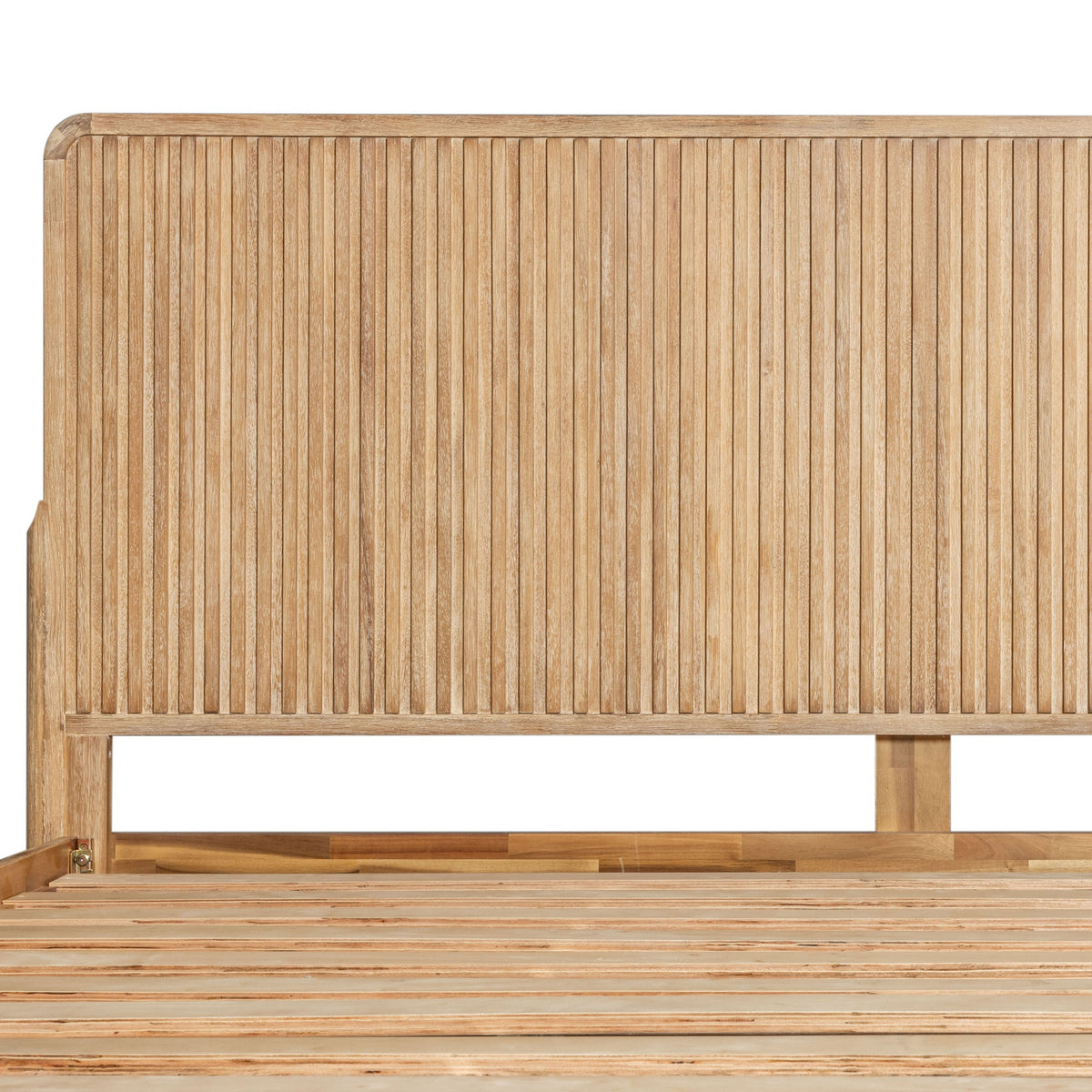 Mikala - Modern Natural Oak Bed by VIG Furniture - View 7
