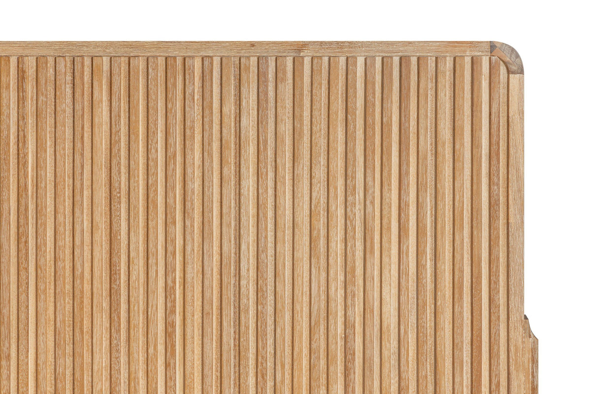 Queen Mikala - Modern Natural Oak Bedroom Set