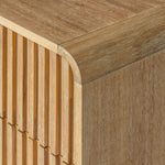 Queen Mikala - Modern Natural Oak Bedroom Set