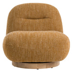 Renee - Modern Mustard Fabric Swivel Accent Chair by VIG Furniture - View 4