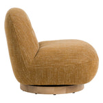 Renee - Modern Mustard Fabric Swivel Accent Chair by VIG Furniture - View 5