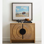 On Target - 2 Door Cabinet - Bronze / Woodtone